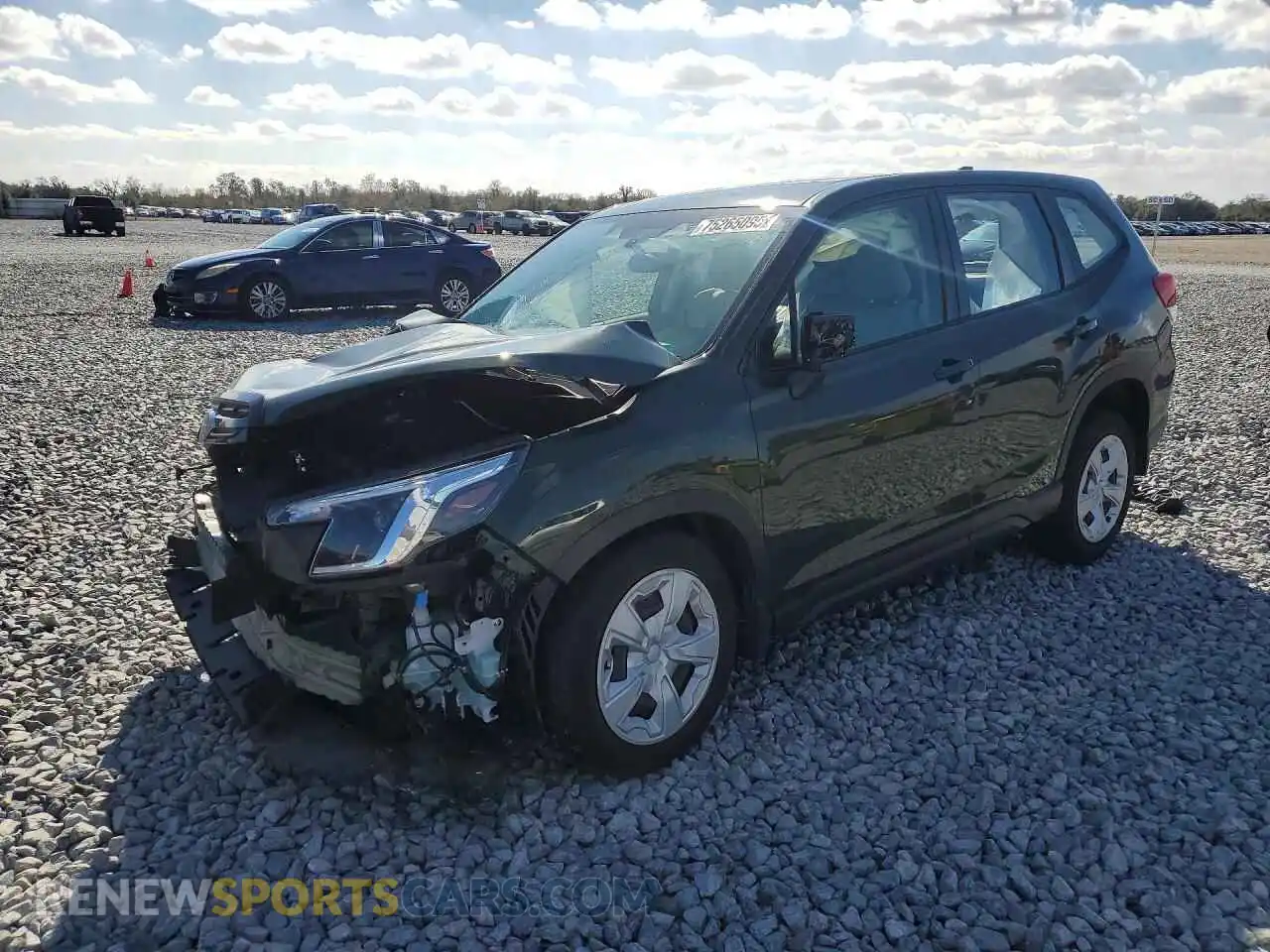 1 fotografías del automóvil dañado JF2SKAAC5PH443307 SUBARU FORESTER 2023