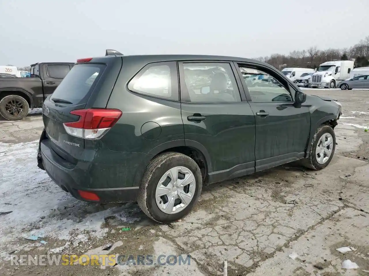 3 Photograph of a damaged car JF2SKAACXPH426275 SUBARU FORESTER 2023