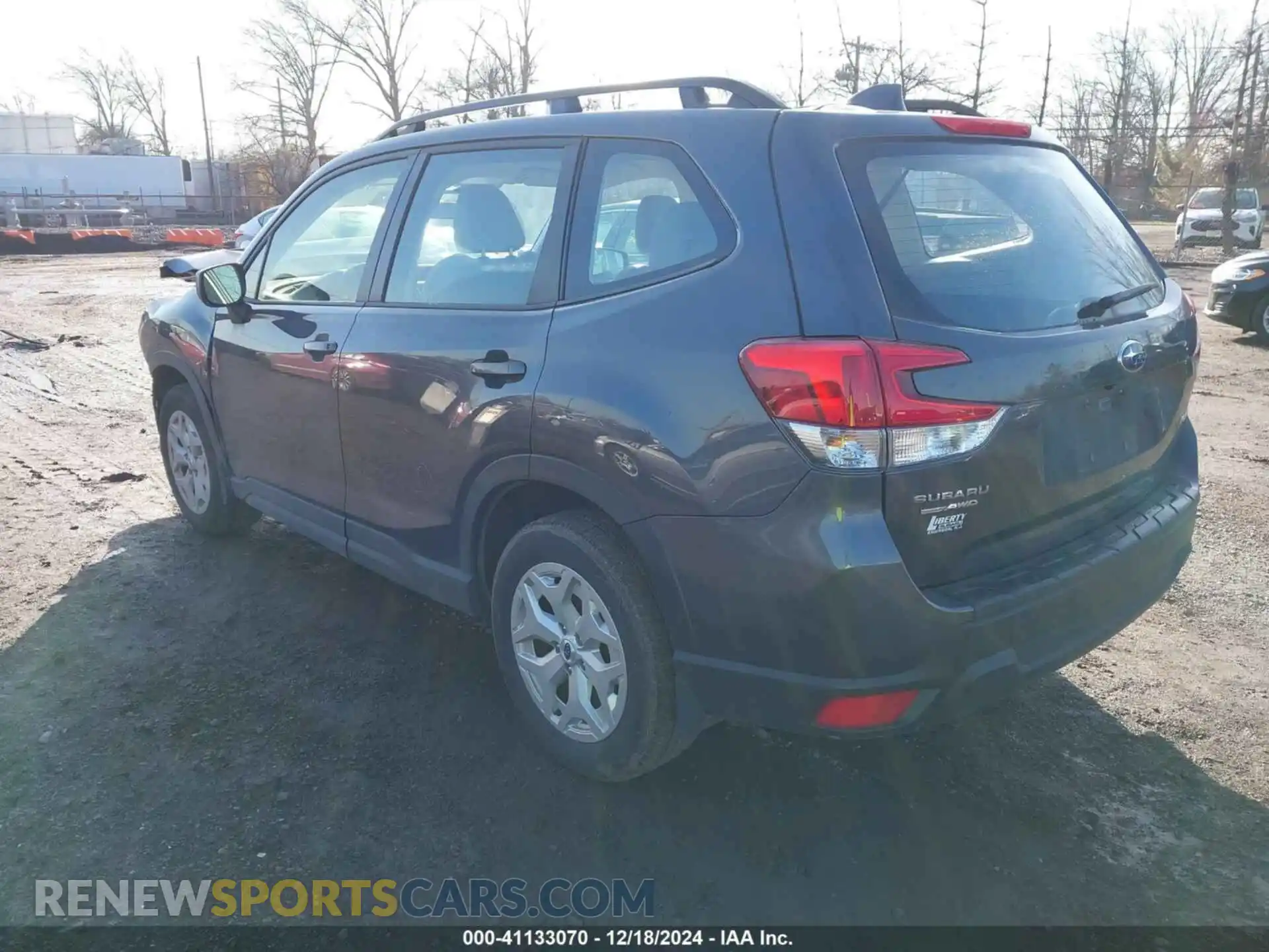 3 Photograph of a damaged car JF2SKACC0PH494744 SUBARU FORESTER 2023