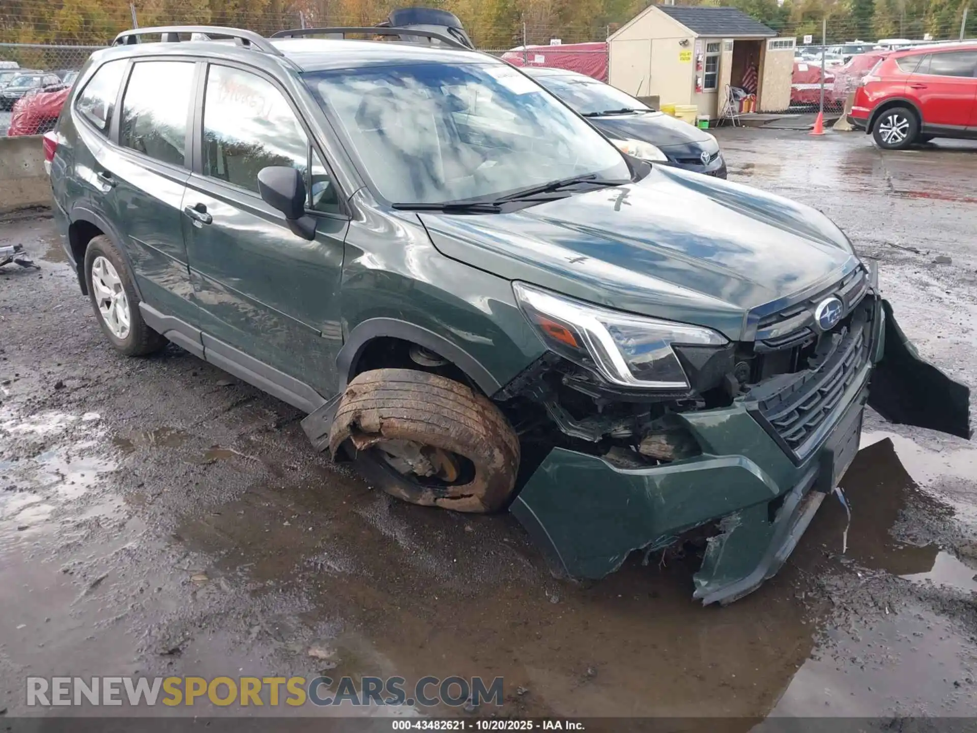 1 Photograph of a damaged car JF2SKACC2PH409385 SUBARU FORESTER 2023