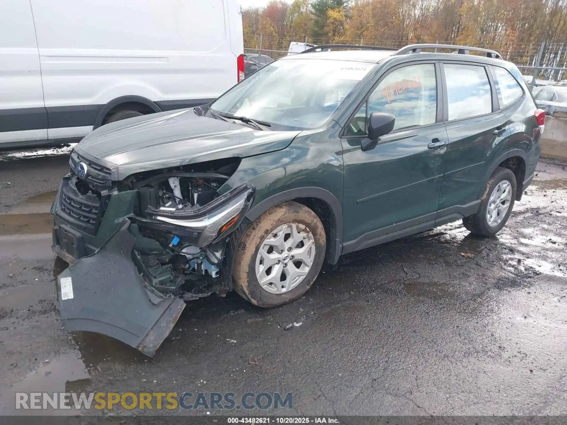 2 Photograph of a damaged car JF2SKACC2PH409385 SUBARU FORESTER 2023