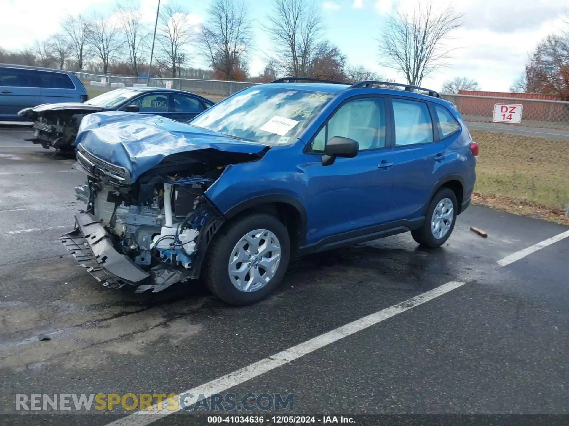 2 Photograph of a damaged car JF2SKACC3PH527266 SUBARU FORESTER 2023