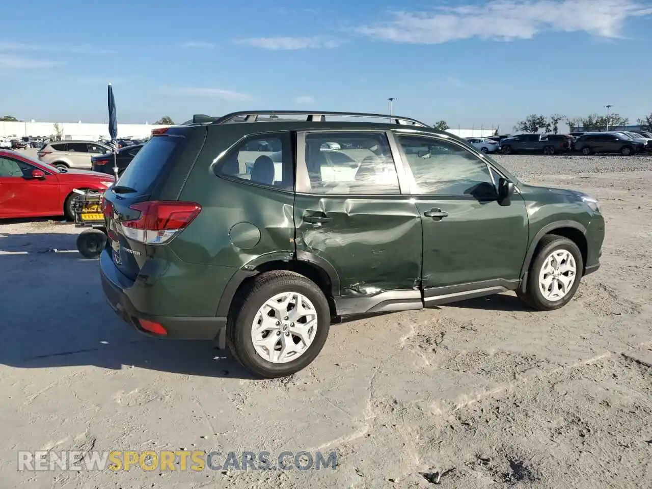 3 Photograph of a damaged car JF2SKACC4PH434319 SUBARU FORESTER 2023