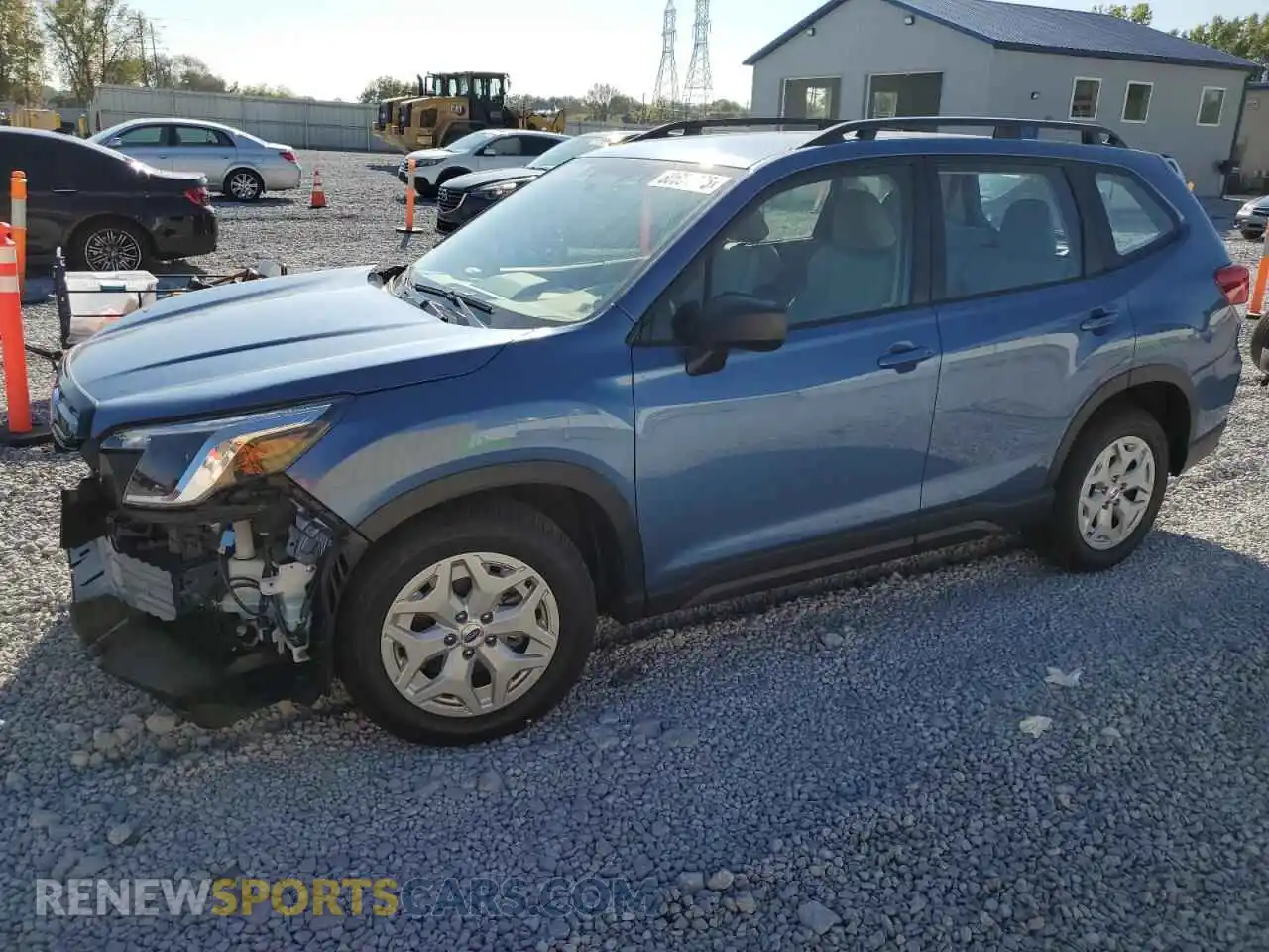 1 Photograph of a damaged car JF2SKACC4PH525834 SUBARU FORESTER 2023