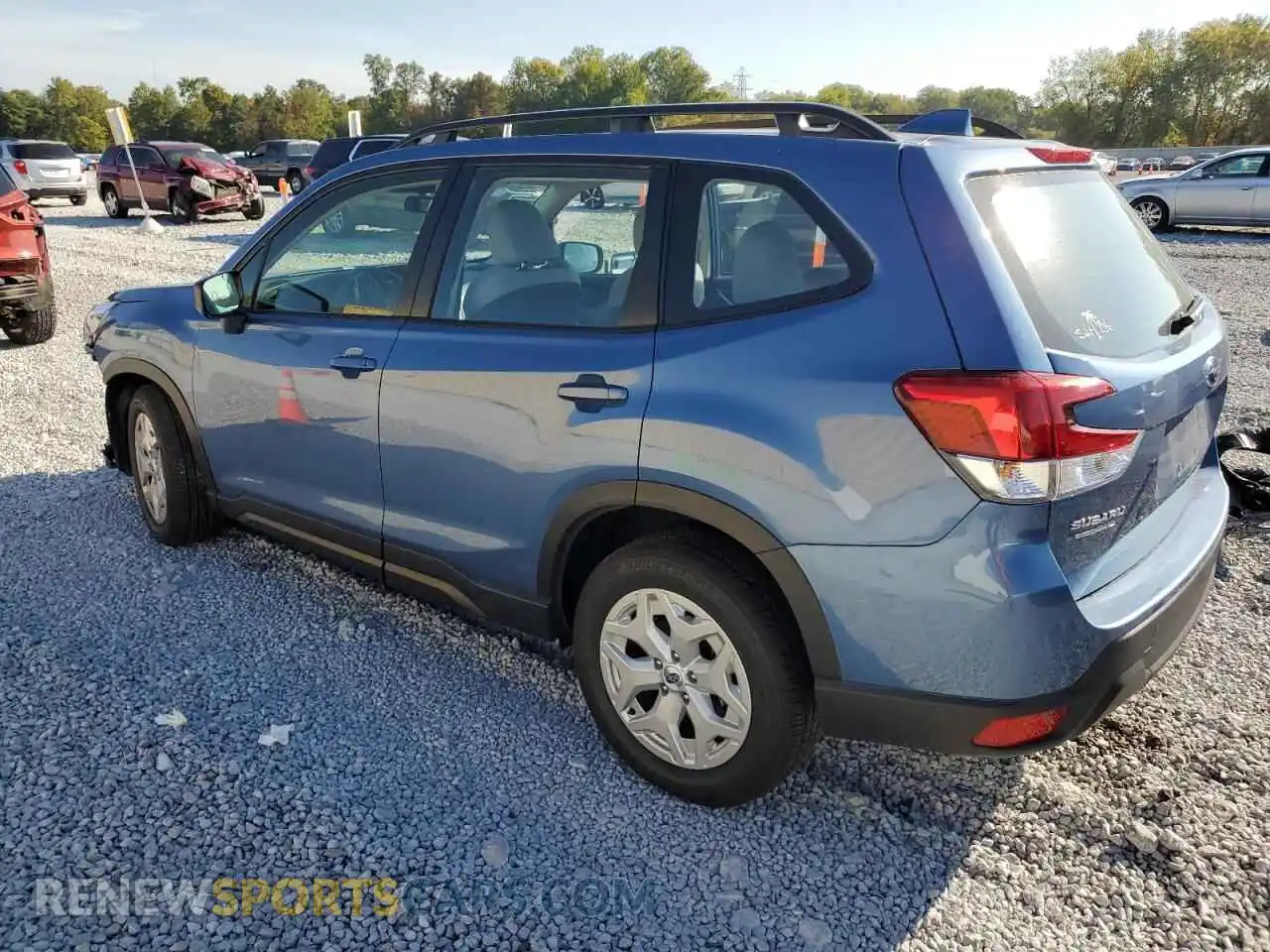 2 Photograph of a damaged car JF2SKACC4PH525834 SUBARU FORESTER 2023