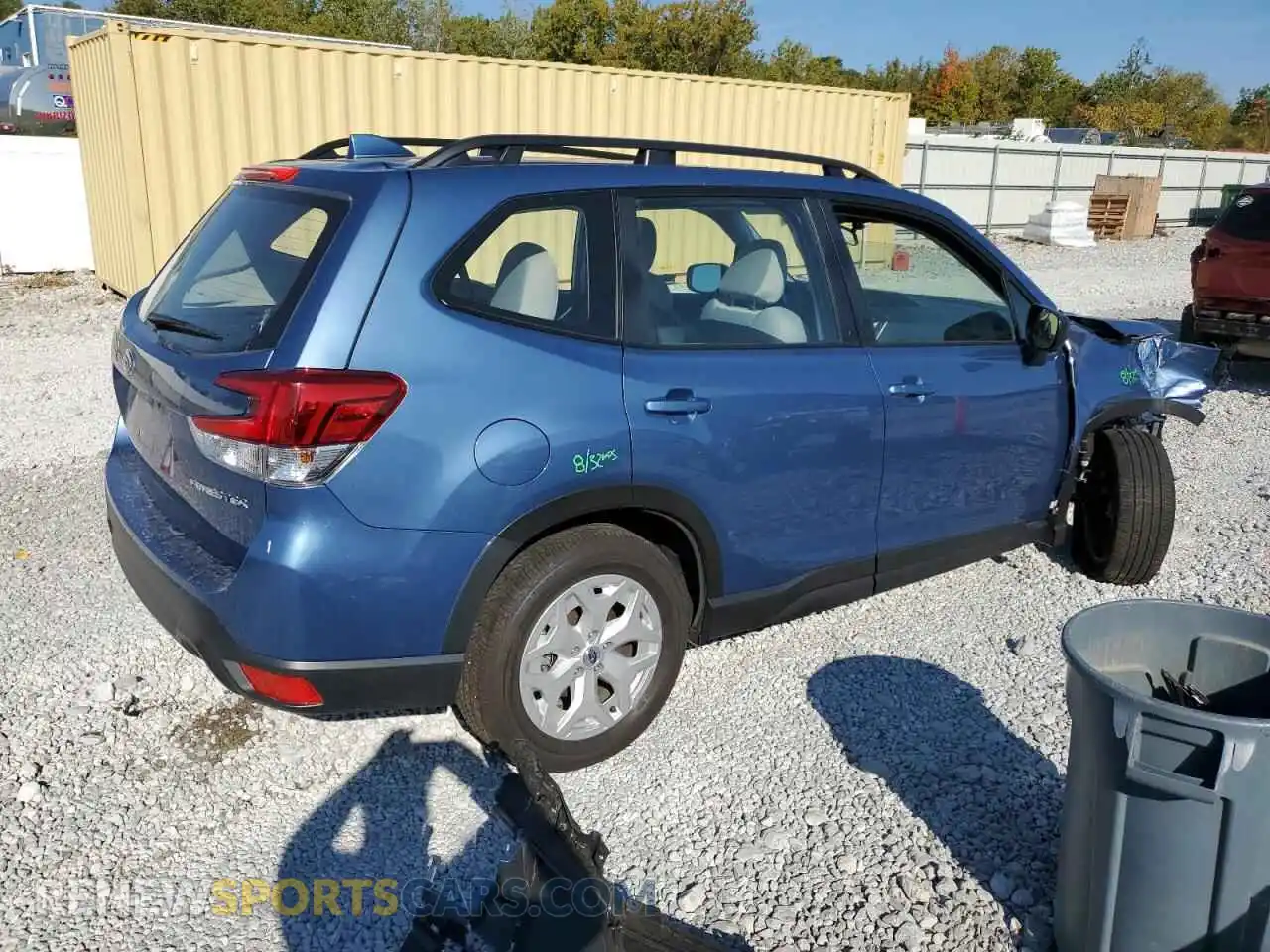3 Photograph of a damaged car JF2SKACC4PH525834 SUBARU FORESTER 2023