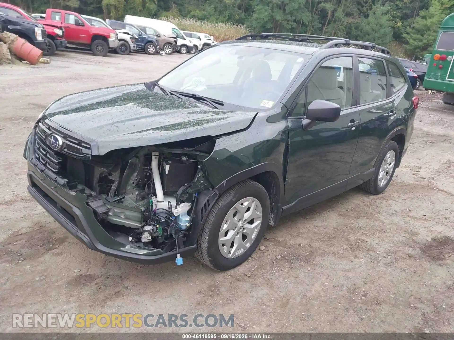 2 Фотография поврежденного автомобиля JF2SKACC5PH492889 SUBARU FORESTER 2023