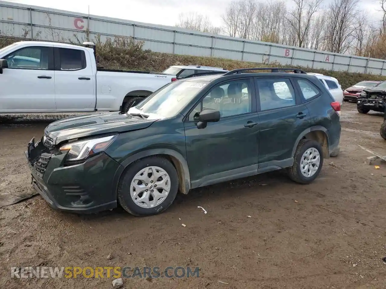 1 fotografías del automóvil dañado JF2SKACC9PH419394 SUBARU FORESTER 2023