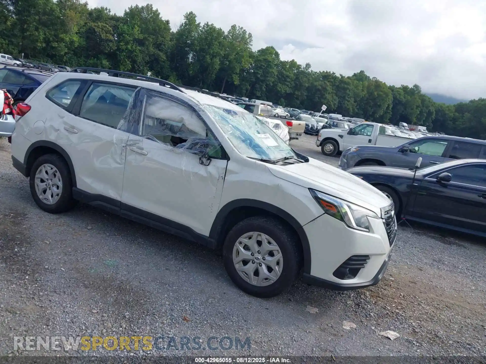 1 fotografías del automóvil dañado JF2SKACC9PH536795 SUBARU FORESTER 2023
