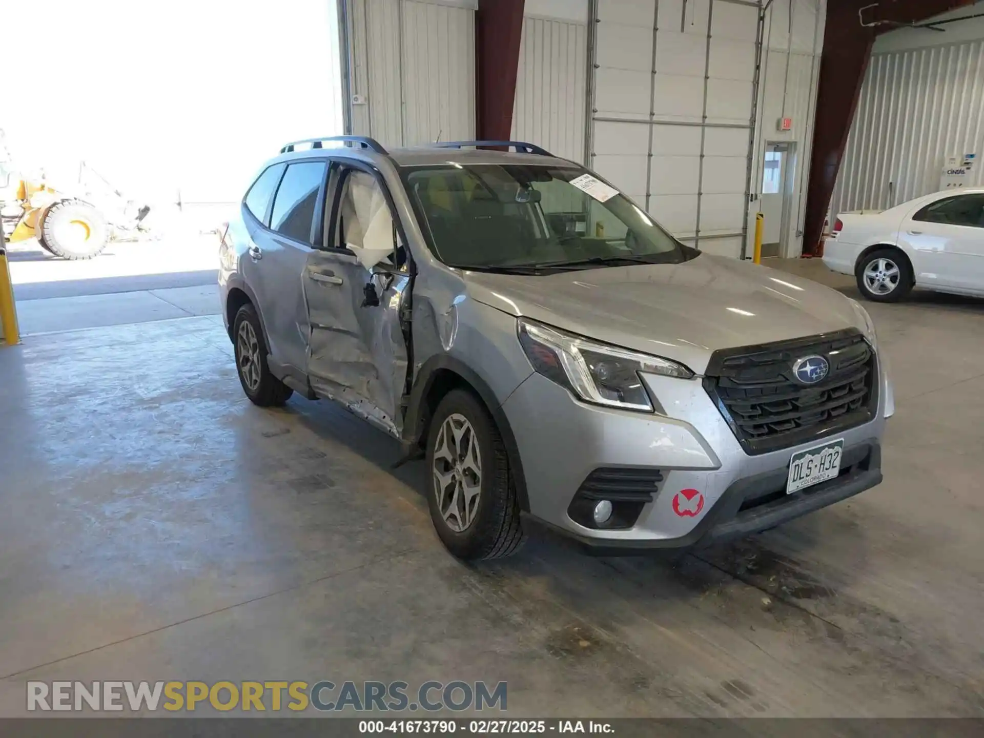 1 Photograph of a damaged car JF2SKADC0PH468661 SUBARU FORESTER 2023