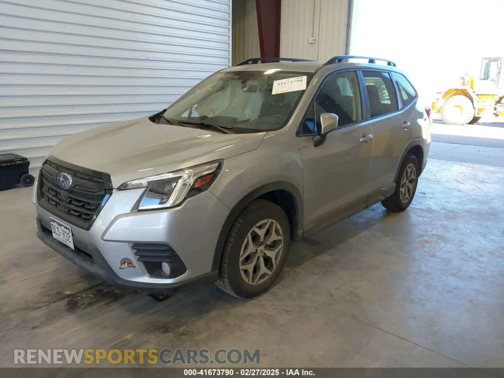 2 Photograph of a damaged car JF2SKADC0PH468661 SUBARU FORESTER 2023