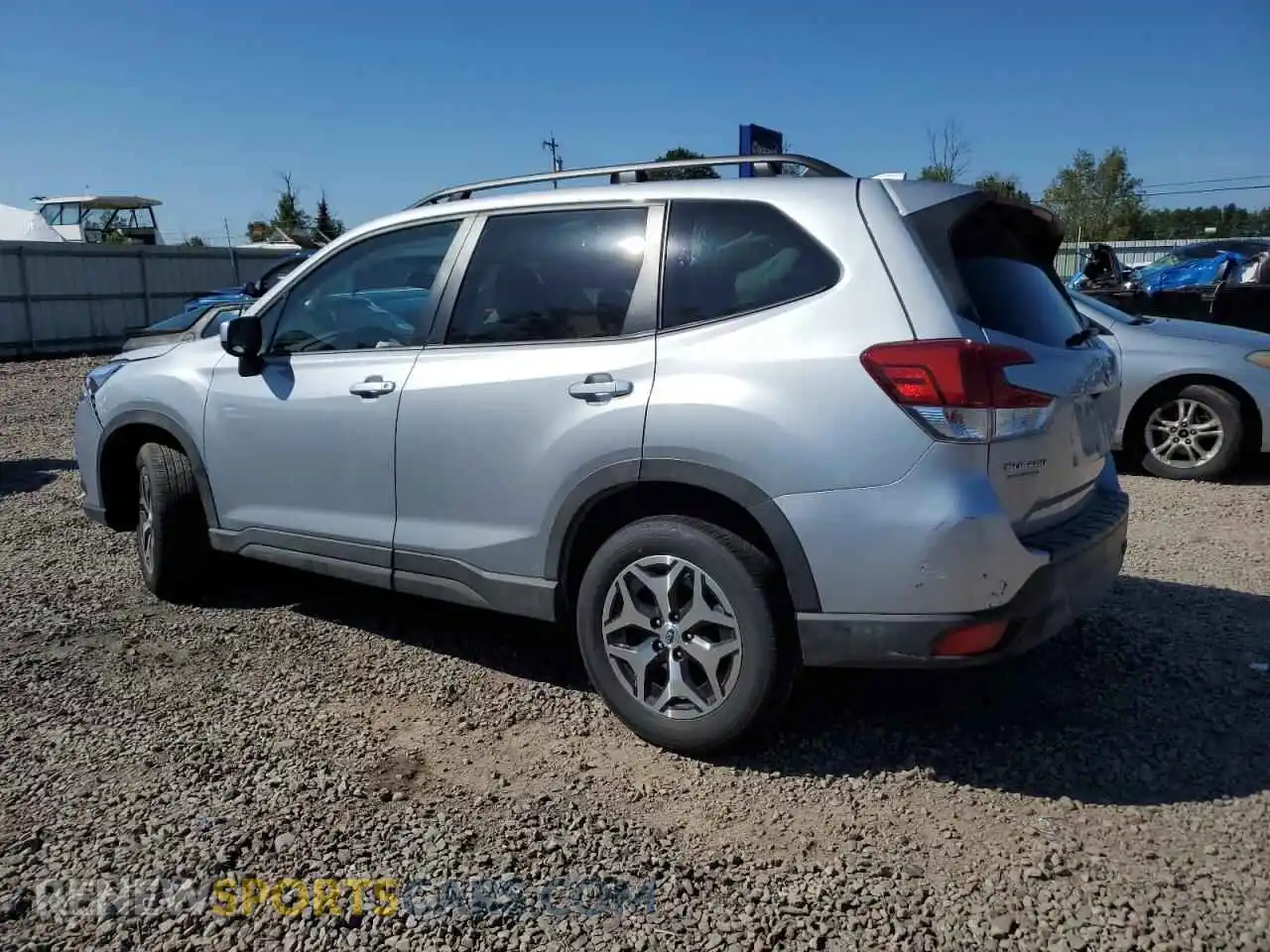 2 Photograph of a damaged car JF2SKADC0PH499408 SUBARU FORESTER 2023