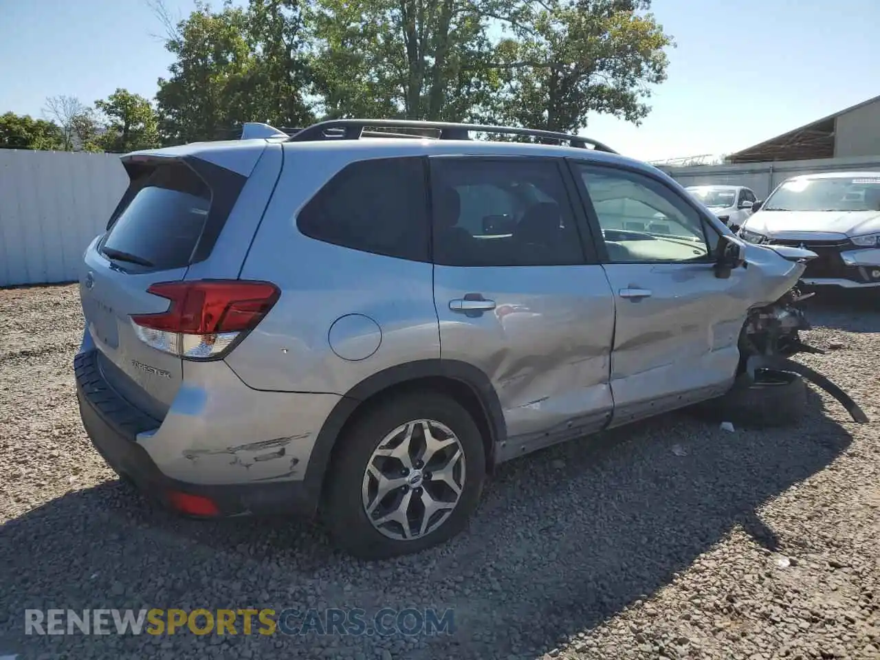 3 Photograph of a damaged car JF2SKADC0PH499408 SUBARU FORESTER 2023