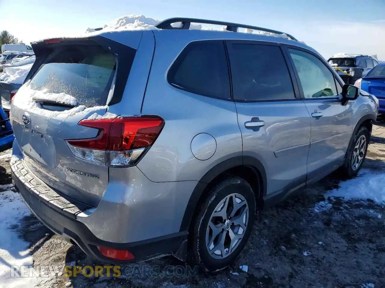 3 Photograph of a damaged car JF2SKADC0PH519804 SUBARU FORESTER 2023