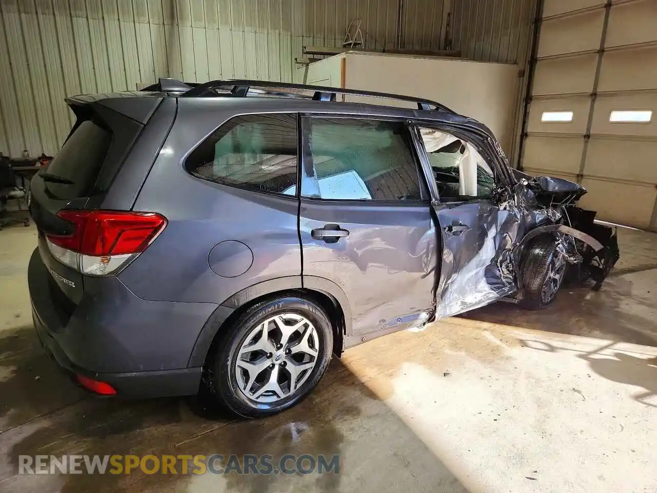 3 Photograph of a damaged car JF2SKADC1PH421087 SUBARU FORESTER 2023