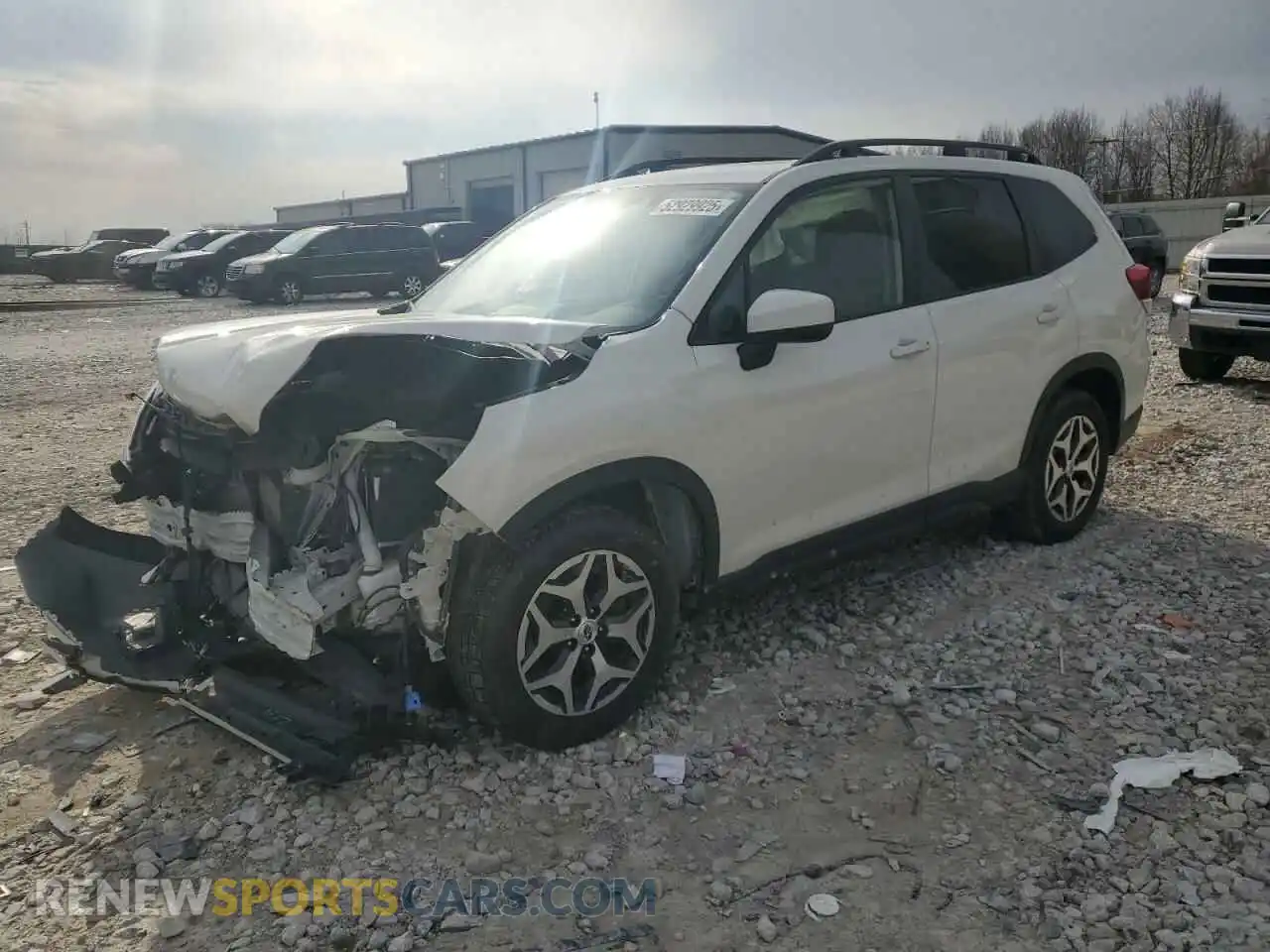 1 Photograph of a damaged car JF2SKADC3PH417235 SUBARU FORESTER 2023