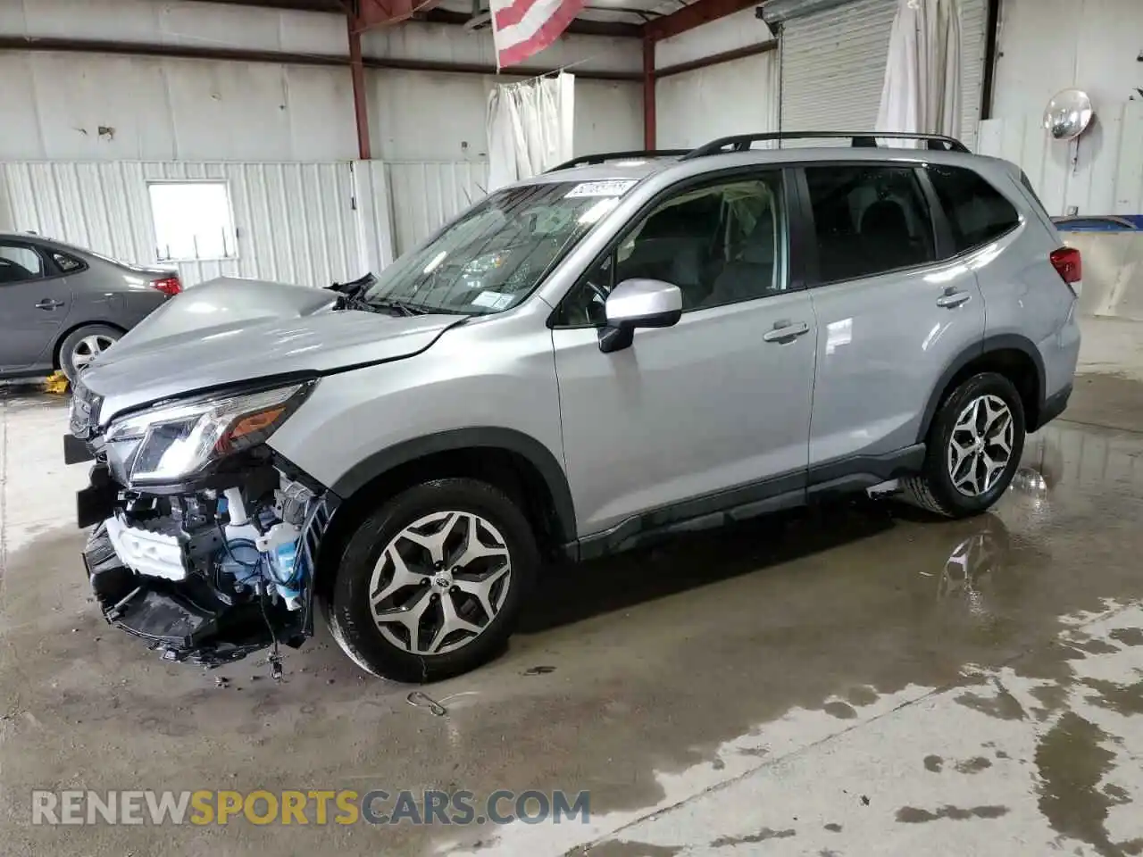 1 Photograph of a damaged car JF2SKADC4PH415557 SUBARU FORESTER 2023