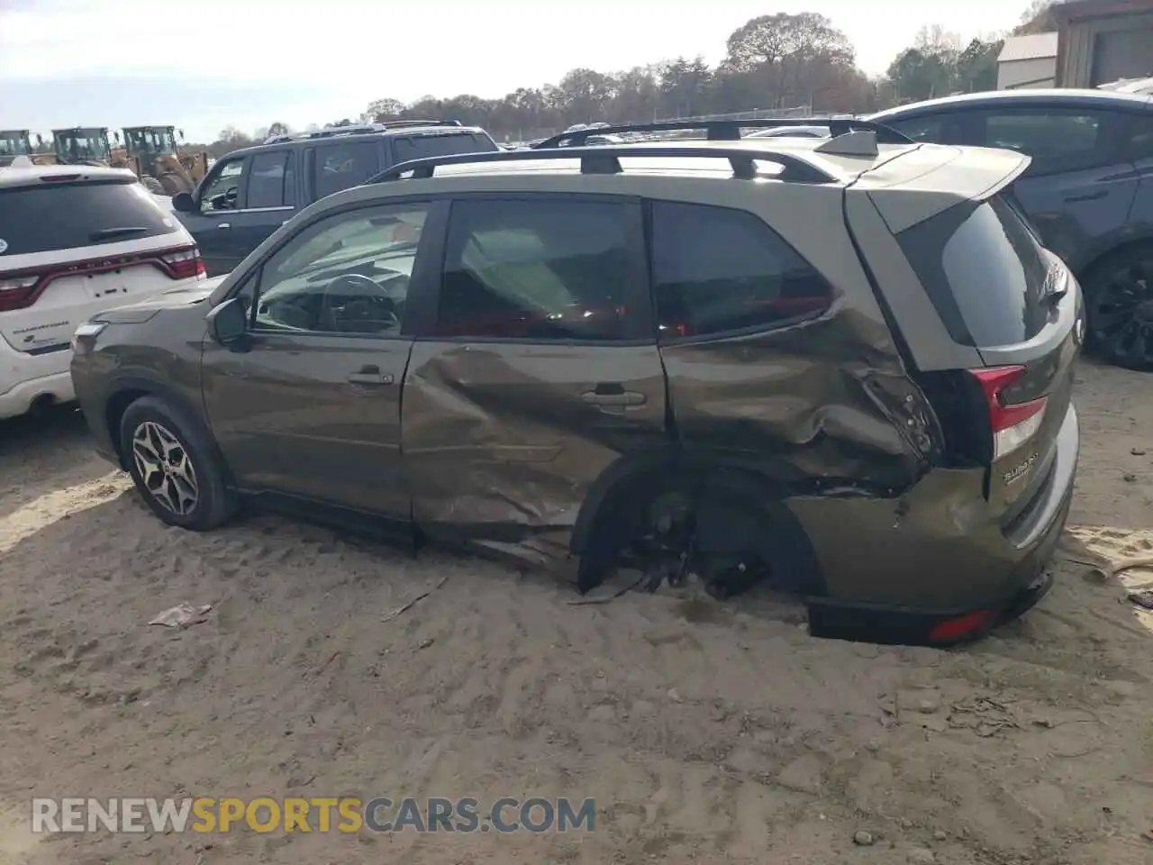 2 Photograph of a damaged car JF2SKADC4PH427675 SUBARU FORESTER 2023