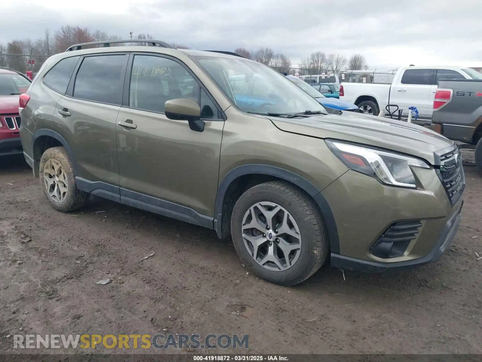 1 Photograph of a damaged car JF2SKADC4PH482594 SUBARU FORESTER 2023