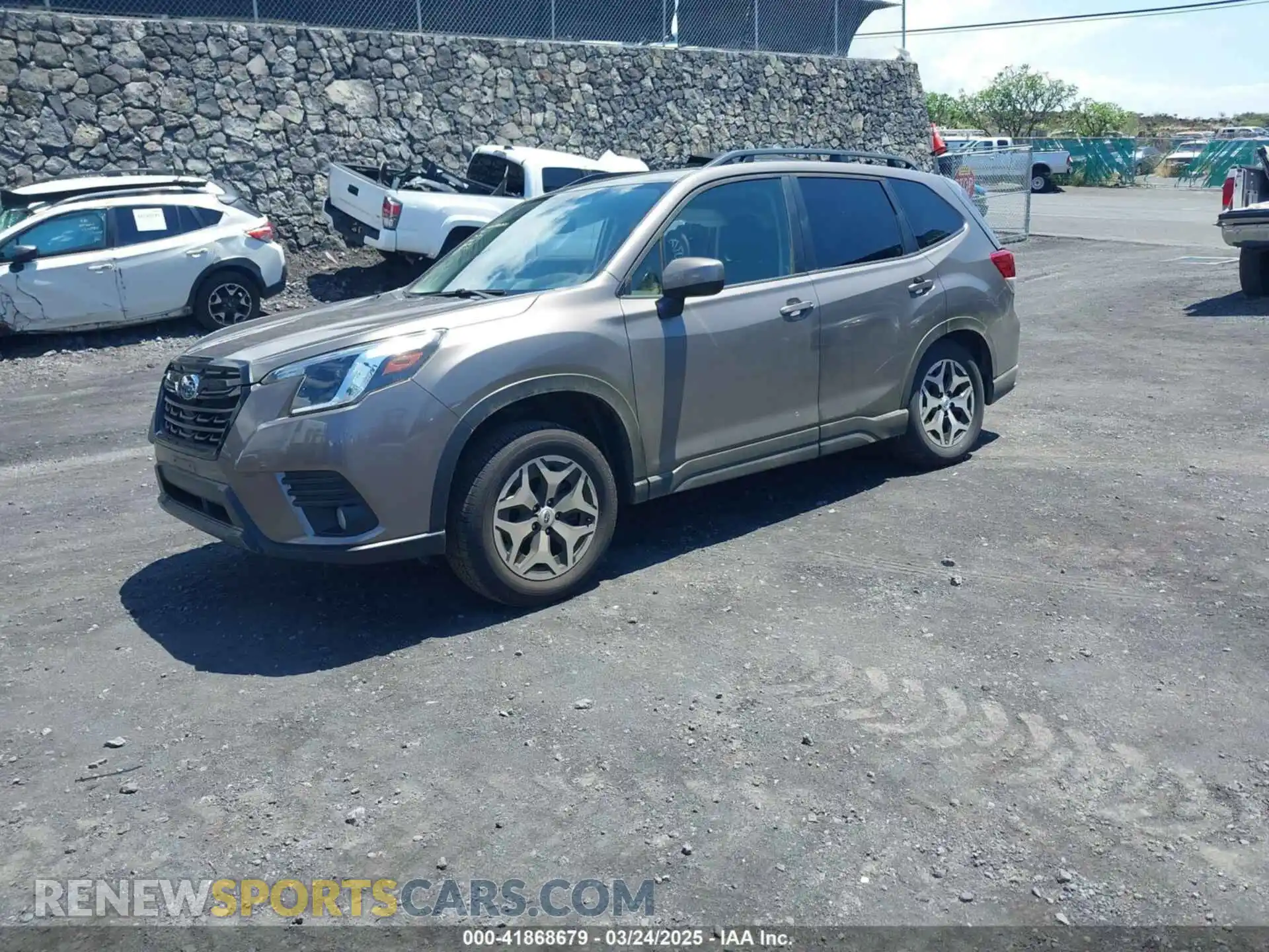 2 Photograph of a damaged car JF2SKADC4PH516937 SUBARU FORESTER 2023