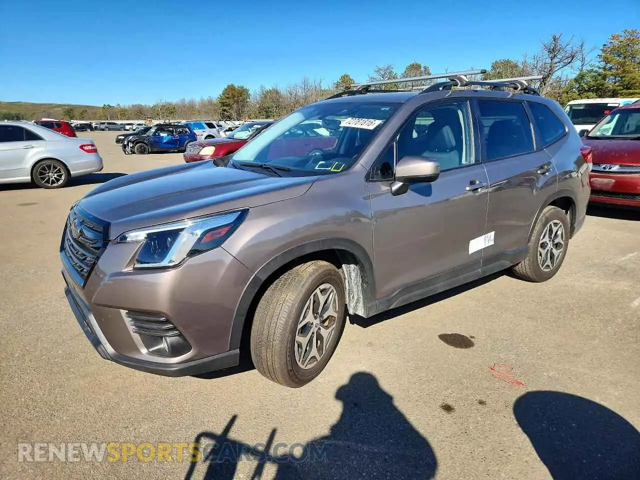 1 Photograph of a damaged car JF2SKADC4PH530045 SUBARU FORESTER 2023