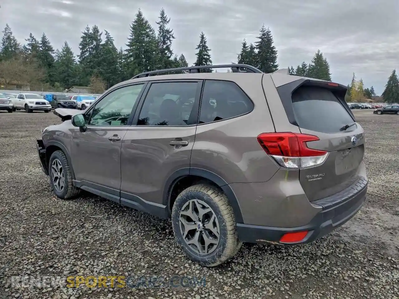 2 Photograph of a damaged car JF2SKADC4PH535133 SUBARU FORESTER 2023