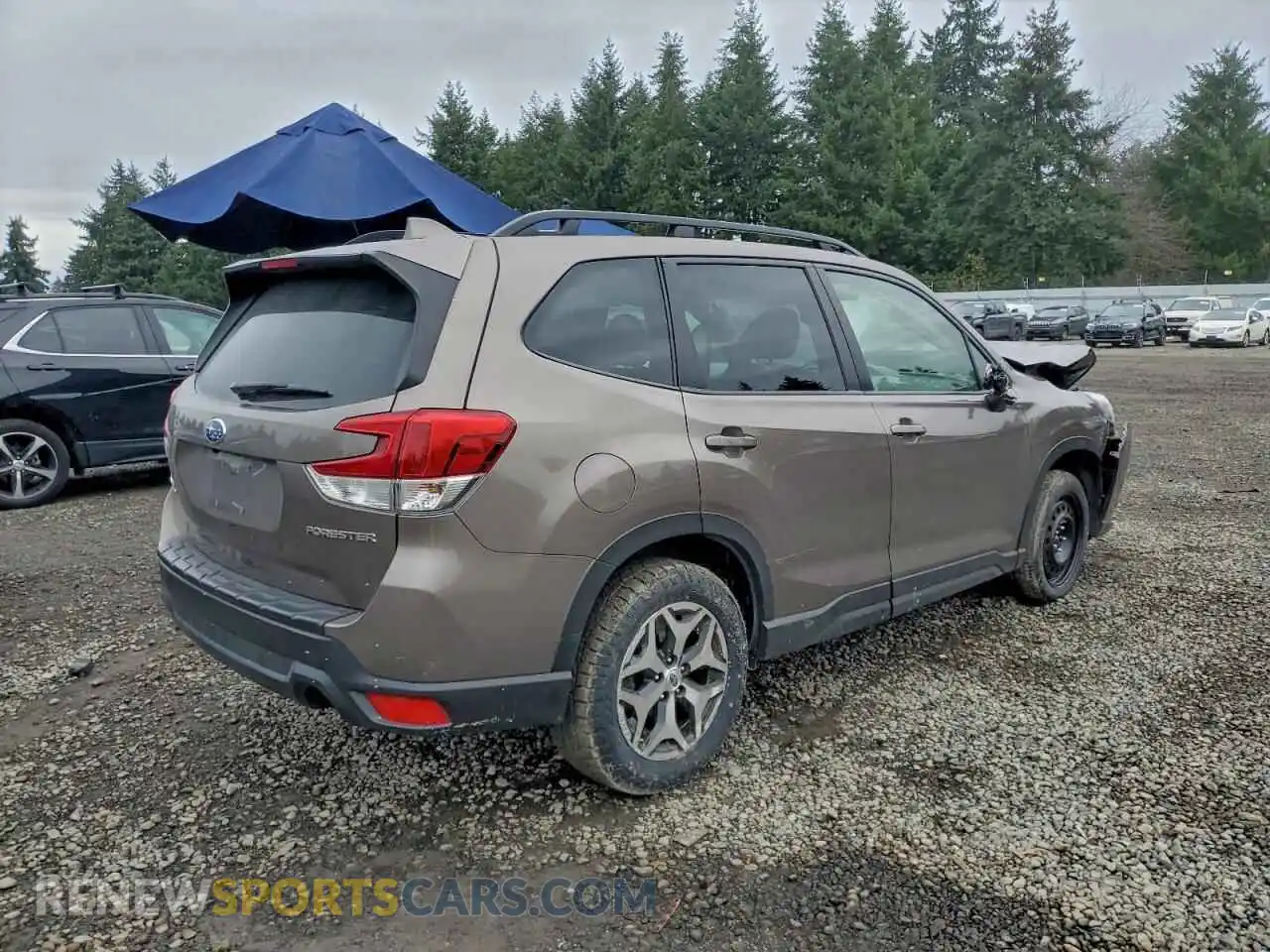 3 Photograph of a damaged car JF2SKADC4PH535133 SUBARU FORESTER 2023