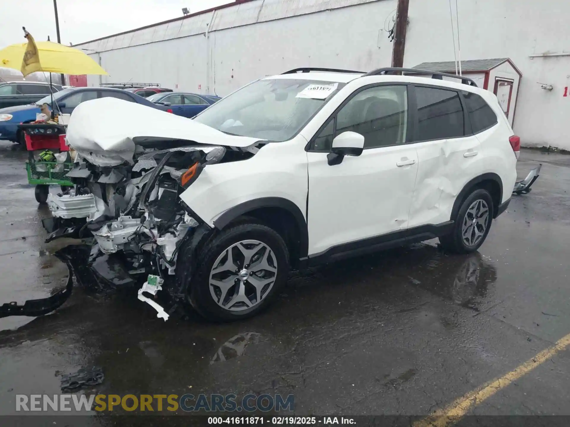 2 Photograph of a damaged car JF2SKADC4PH541062 SUBARU FORESTER 2023