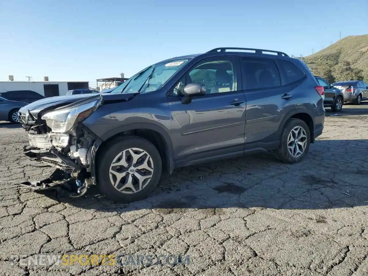 1 Photograph of a damaged car JF2SKADC5PH474553 SUBARU FORESTER 2023