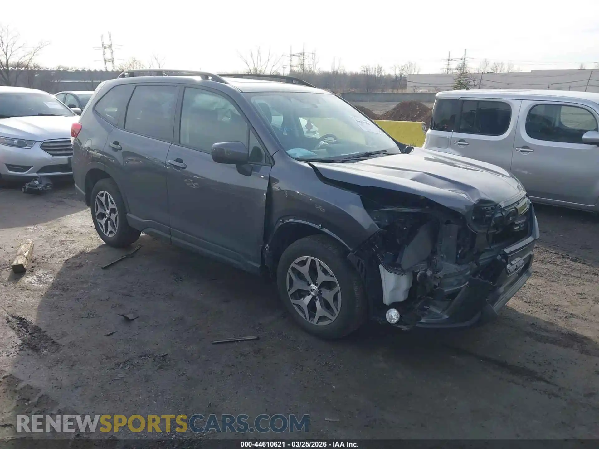 1 Photograph of a damaged car JF2SKADC7PH493766 SUBARU FORESTER 2023