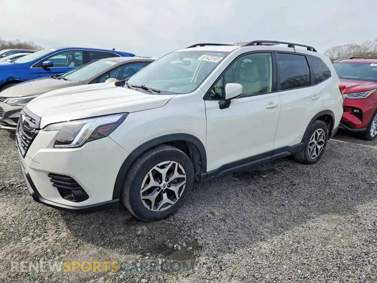 1 Photograph of a damaged car JF2SKADC9PH476712 SUBARU FORESTER 2023