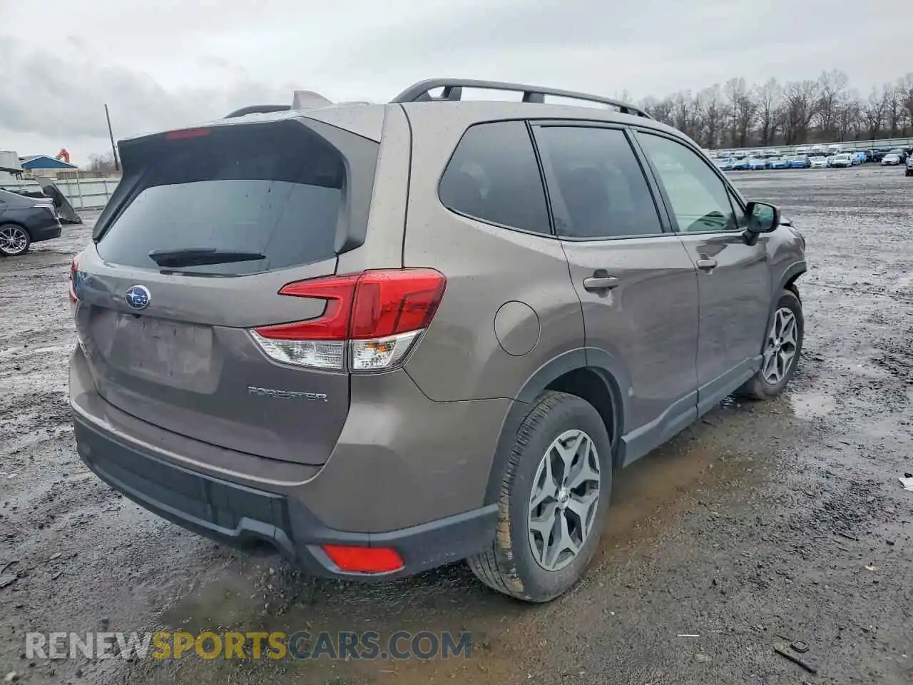 3 fotografías del automóvil dañado JF2SKADC9PH505643 SUBARU FORESTER 2023