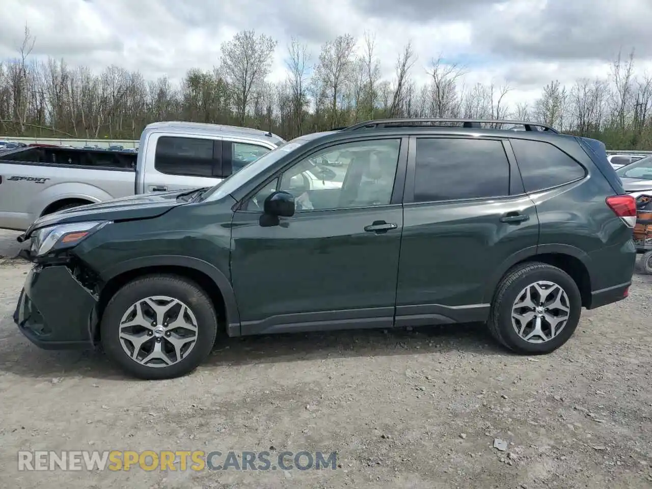 1 Photograph of a damaged car JF2SKADCXPH469719 SUBARU FORESTER 2023