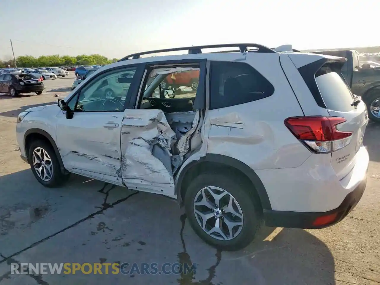 2 Photograph of a damaged car JF2SKAEC0PH400567 SUBARU FORESTER 2023