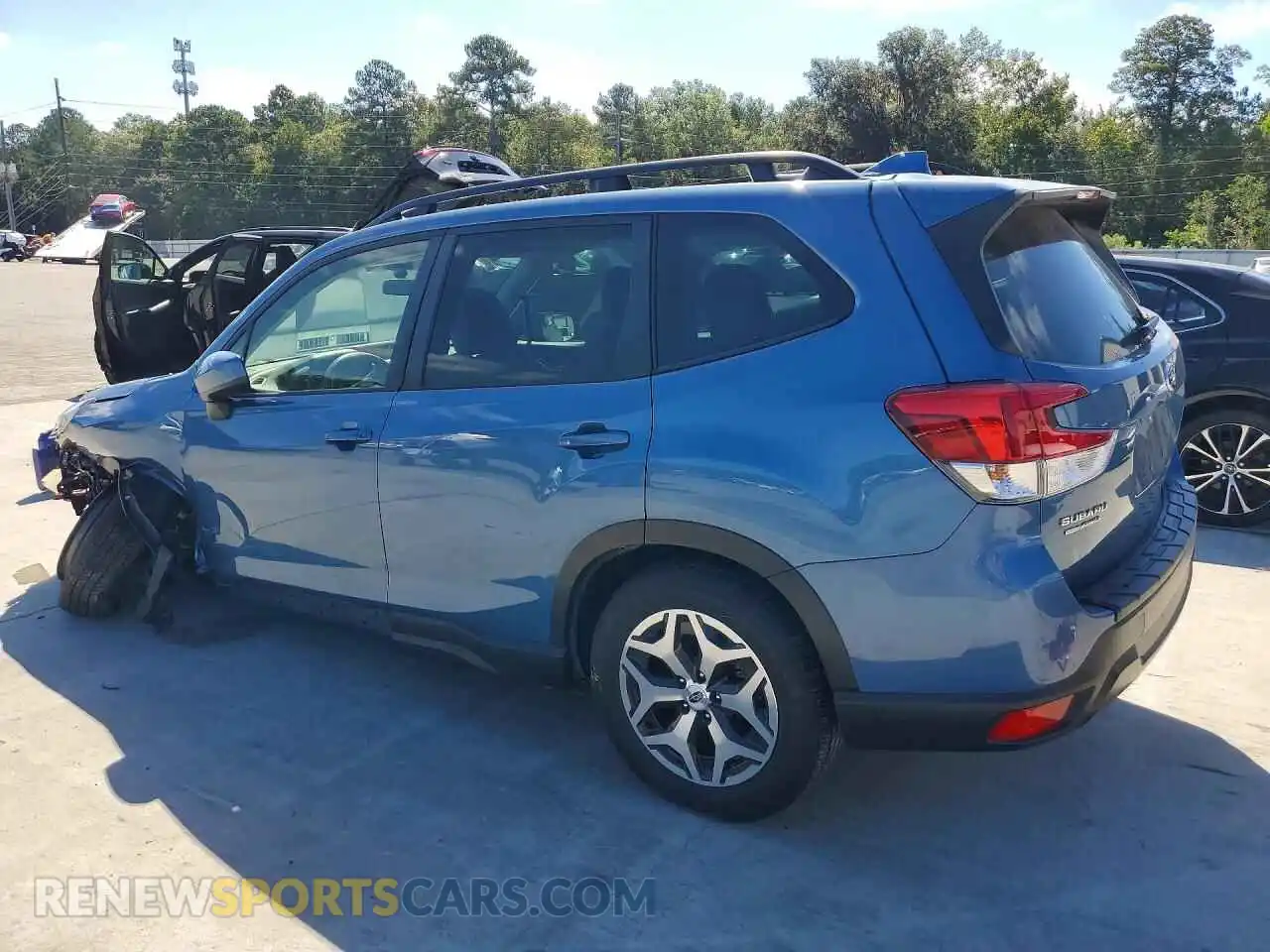 2 Photograph of a damaged car JF2SKAEC0PH411665 SUBARU FORESTER 2023