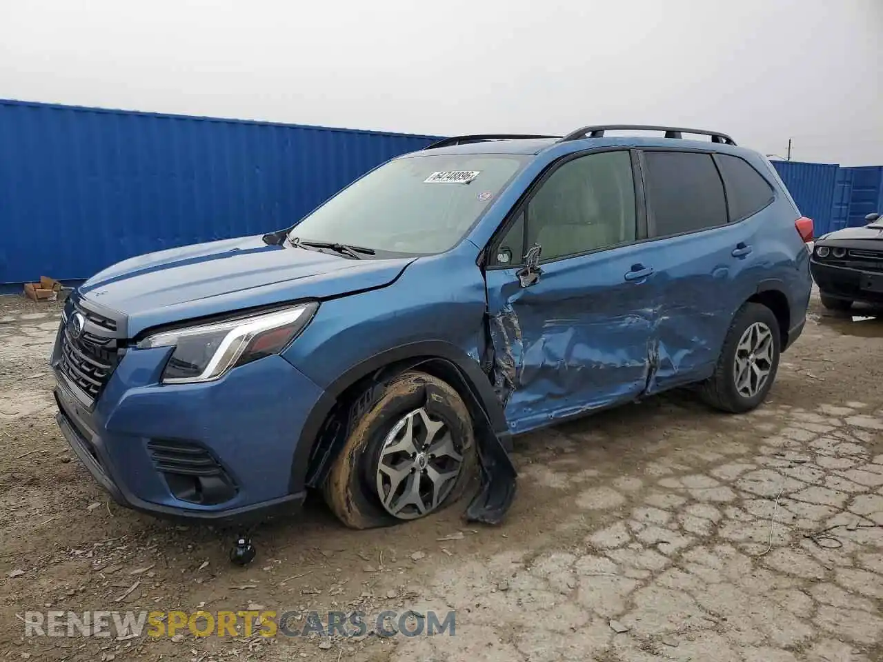 1 Photograph of a damaged car JF2SKAEC0PH414159 SUBARU FORESTER 2023