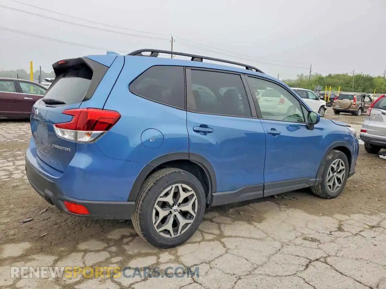 3 Photograph of a damaged car JF2SKAEC0PH414159 SUBARU FORESTER 2023