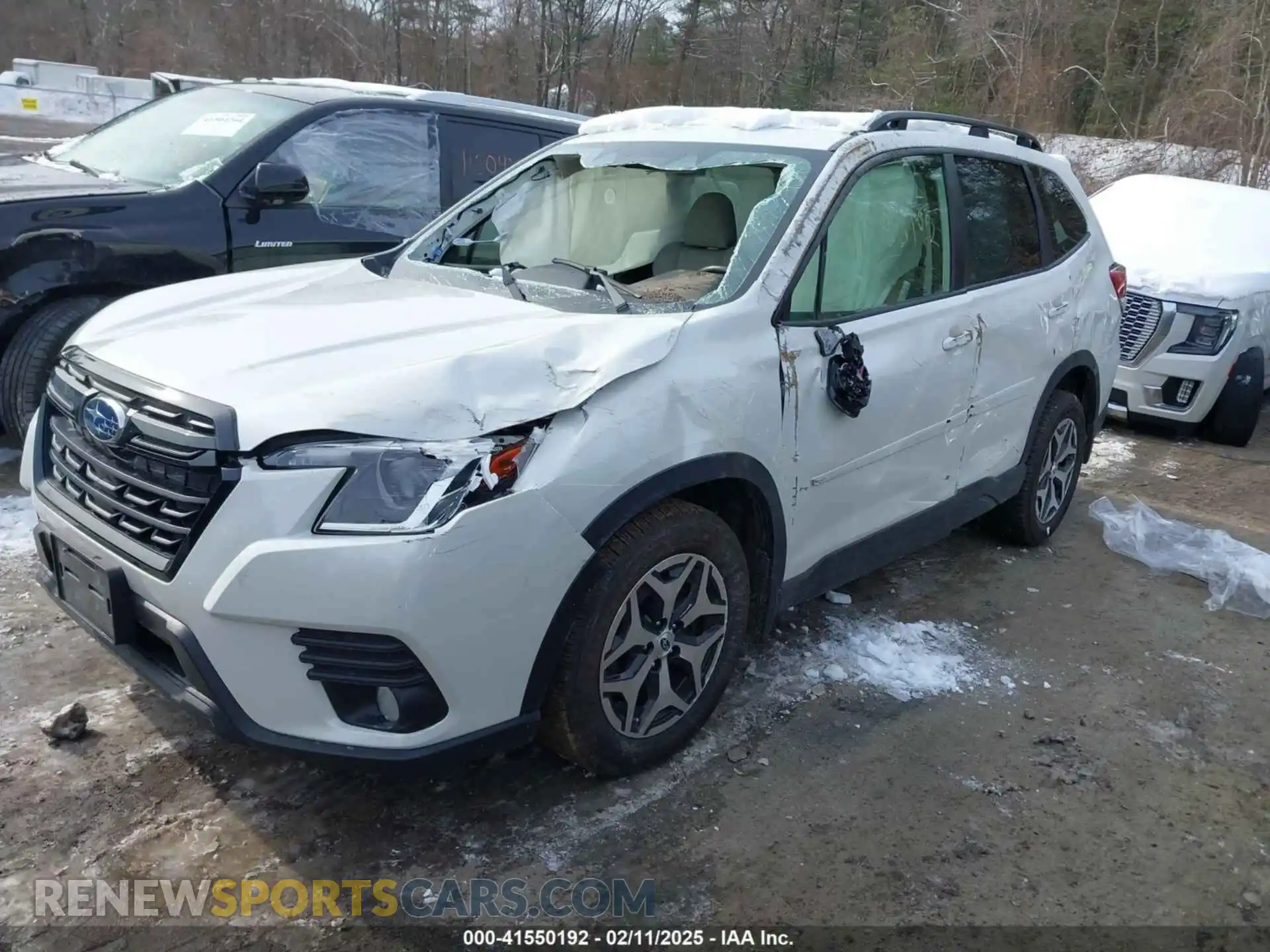2 Photograph of a damaged car JF2SKAEC0PH418390 SUBARU FORESTER 2023