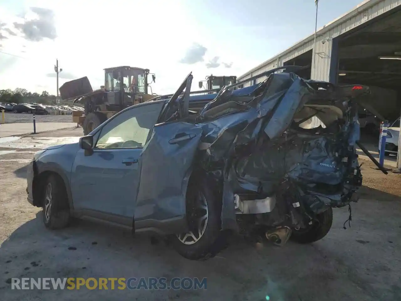 2 Photograph of a damaged car JF2SKAEC1PH442813 SUBARU FORESTER 2023
