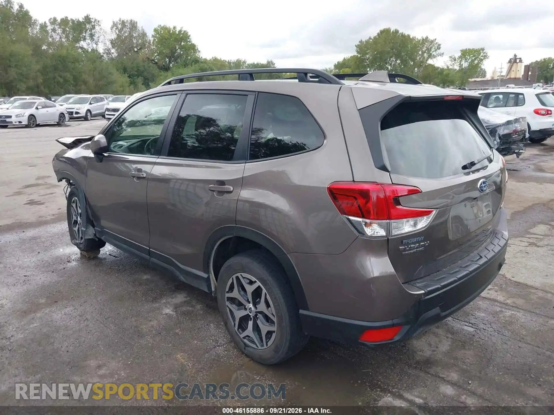3 Фотография поврежденного автомобиля JF2SKAEC2PH513811 SUBARU FORESTER 2023