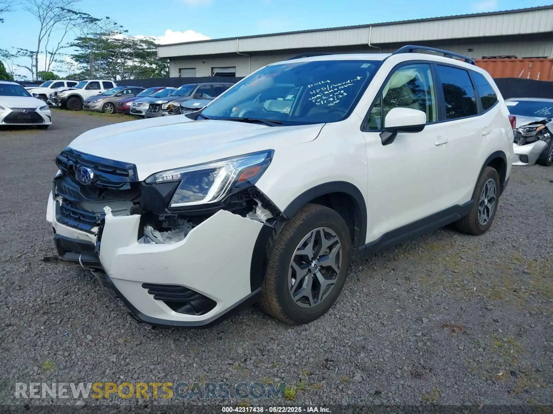 2 Photograph of a damaged car JF2SKAEC3PH400322 SUBARU FORESTER 2023