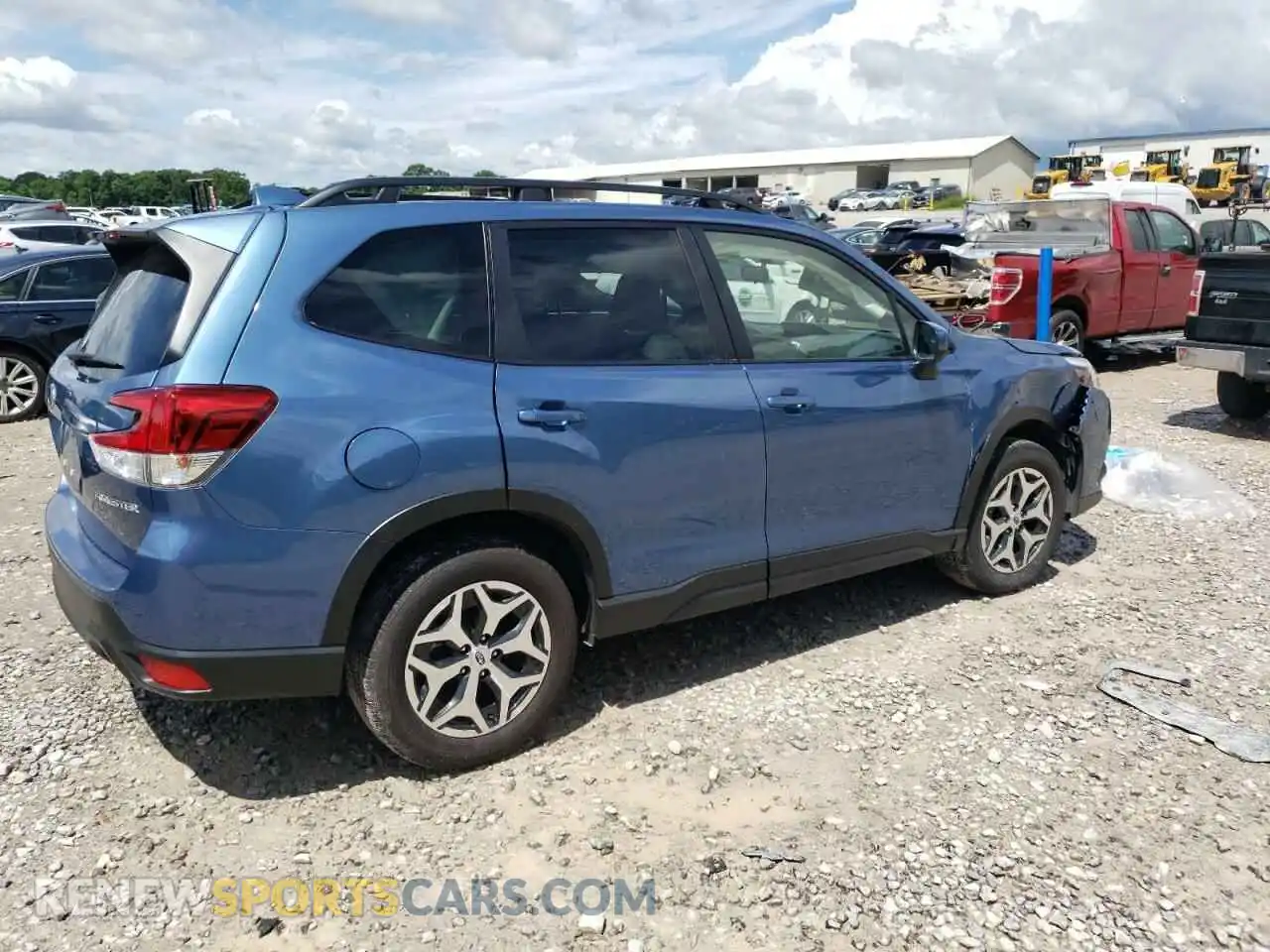 3 Photograph of a damaged car JF2SKAEC3PH513669 SUBARU FORESTER 2023