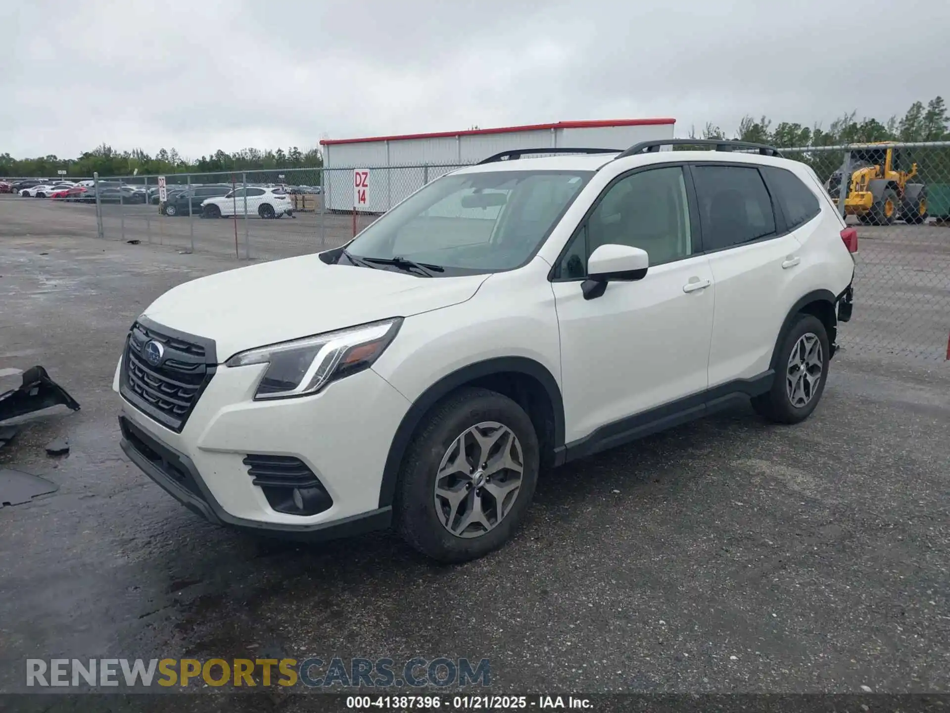 2 Photograph of a damaged car JF2SKAEC4PH423558 SUBARU FORESTER 2023