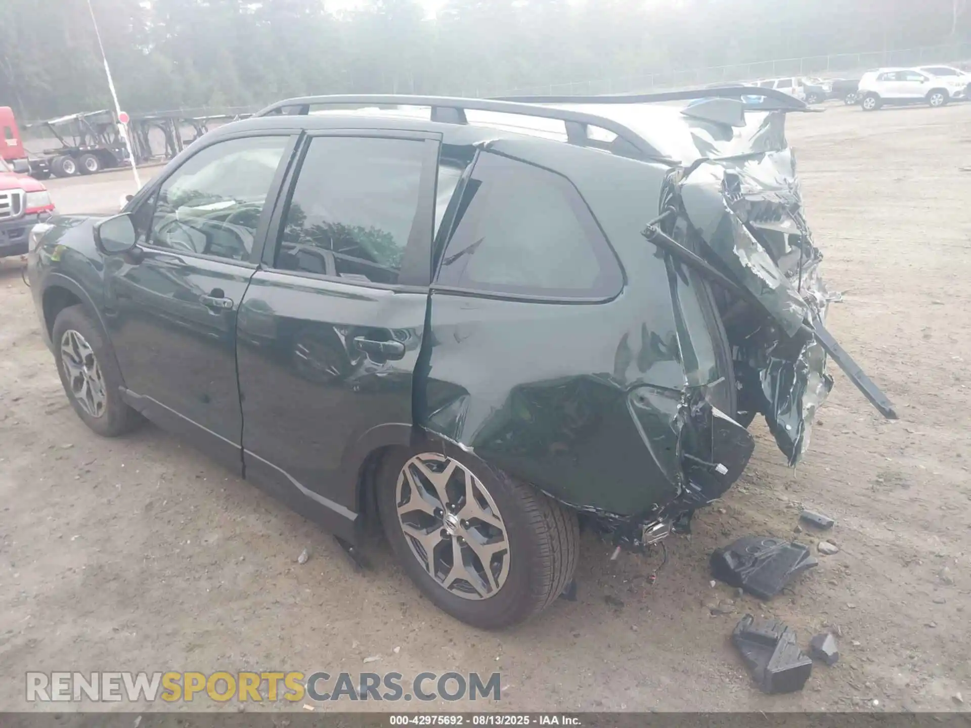 3 Photograph of a damaged car JF2SKAEC4PH424516 SUBARU FORESTER 2023