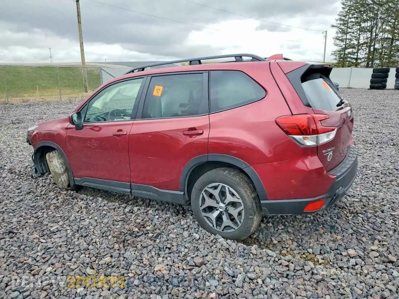 2 Photograph of a damaged car JF2SKAEC4PH468953 SUBARU FORESTER 2023