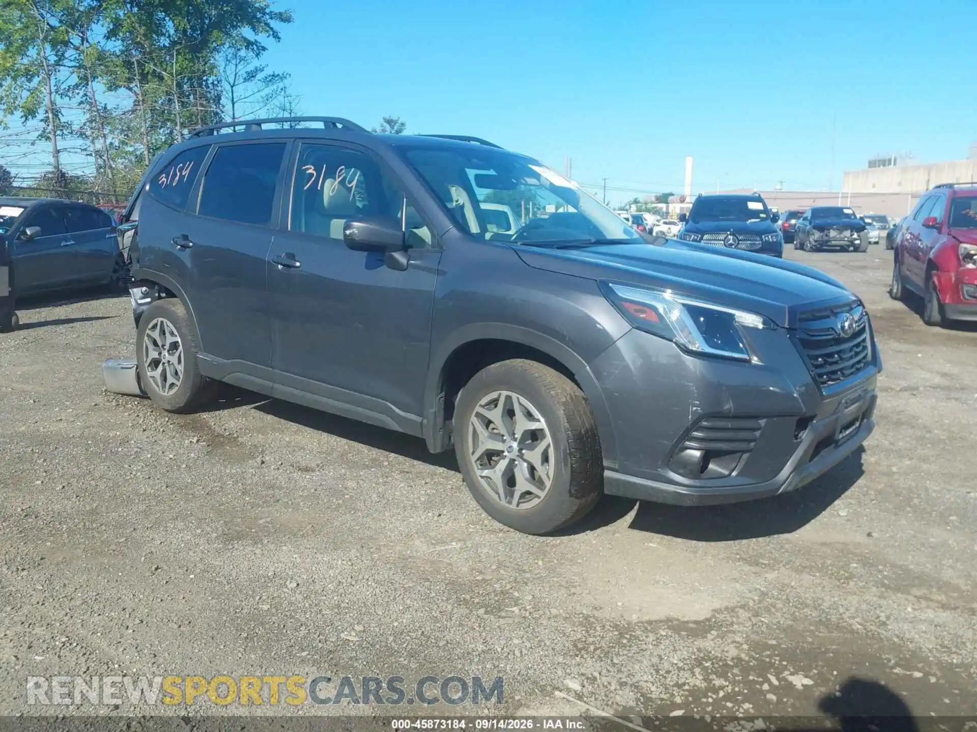 1 Photograph of a damaged car JF2SKAEC4PH471609 SUBARU FORESTER 2023