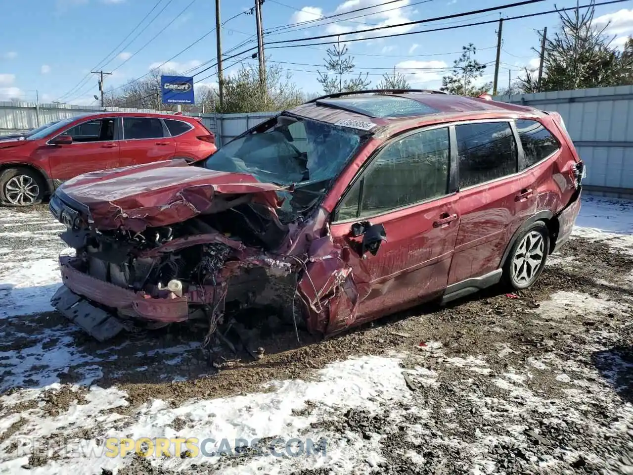 1 Photograph of a damaged car JF2SKAEC5PH420703 SUBARU FORESTER 2023