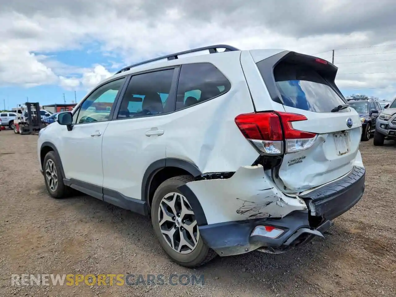2 Photograph of a damaged car JF2SKAEC5PH496437 SUBARU FORESTER 2023