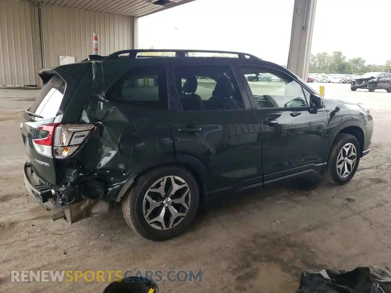 3 Photograph of a damaged car JF2SKAEC6PH446128 SUBARU FORESTER 2023