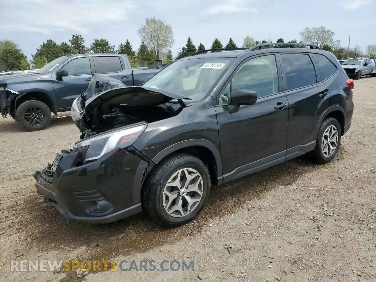 1 Photograph of a damaged car JF2SKAEC7PH410853 SUBARU FORESTER 2023